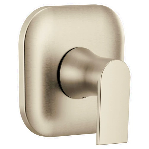 Moen UT2401BN Genta LX 1-Handle M-CORE Transfer Valve Trim Kit, Valve Required, Brushed Nickel