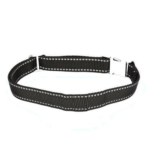 JIPIMON Replacement Collar for Shock Collar with Quick Release Metal Buckle Adjustable Reflective Nylon Strap Fits Most Training Collars and Bark Collars, E Collar Replacement Strap