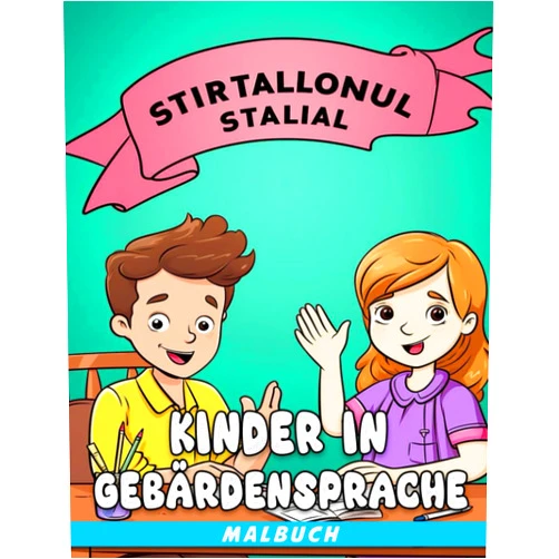 German Edition by Meredith Becker (Author) Malbuch für Kinder in Gebärdensprache: Fabelhafte Ausmalbilder mit wunderschönen Illustrationen für Erwachsene und Jugendliche zur Entspannung und Stressbewältigung (German Edition)