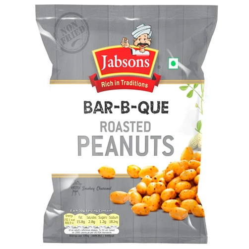 Jabsons - Bar-B-Que Roasted Peanuts, 140 G