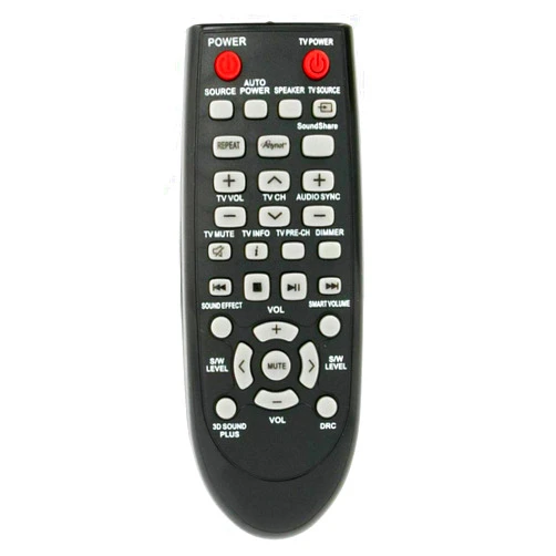 JustFine Replaced Remote Control Compatible for Samsung HW-450 AH59-02547B HW-D450/ZA HW-D450/ZC HW-D551 HW-D570/ZF HW-E450ZA HW-F355 HW-F750/ZAZZ01 Home Theater Sound Bar System