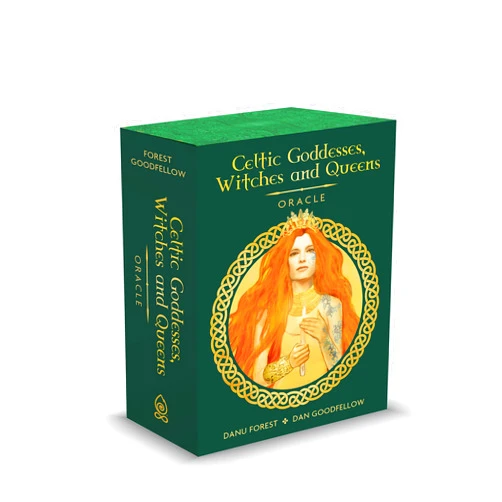 By Danu Forest (Author), Dan Goodfellow (Illustrator) Celtic Goddesses, Witches, and Queens Oracle