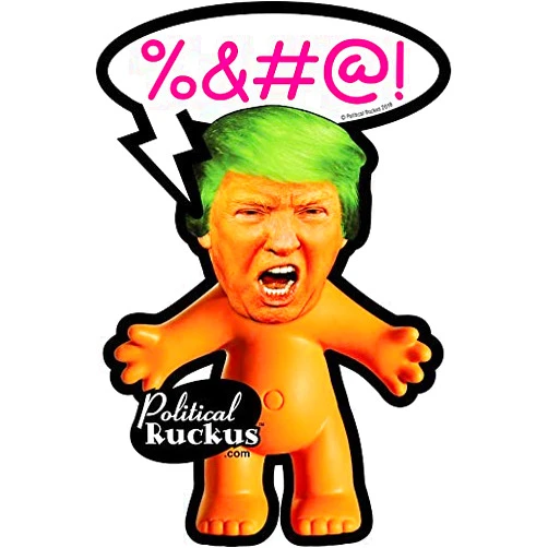BZ Trading Donald Trump Troll Sticker Vinyl Decal Wall Laptop Bumper Sticker 5