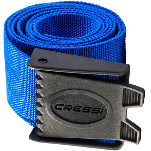 Cressi Weight Belt for Free Diving, Spear Fishing - Marseillaise - Nylon - Quick-Release Buckle - Designed in Italy