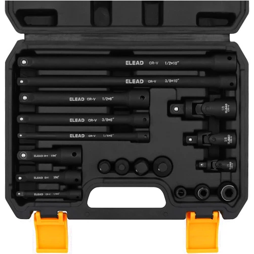 ELEAD 18-Pieces Impact Socket Extension Set: 1/4