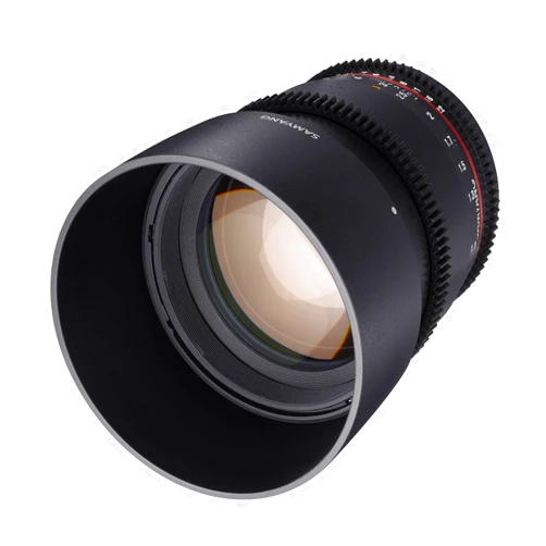 Samyang 85 mm T1.5 VDSLR II Manual Focus Video Lens for Micro Four Thirds Camera
