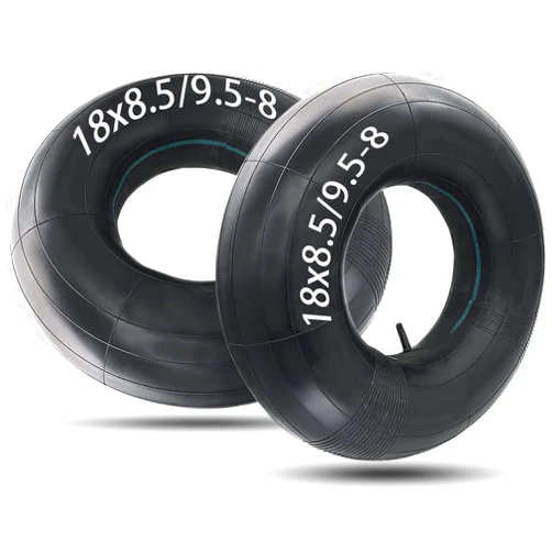 MTAW XEK 18x8.50-8/18x9.50-8 Inner Tube with TR13 Straight Valve Stem Compatible with Lawn Mowers, Hand Trucks,Tractors, Golf Carts, and Garden Trailers (2 Packs)