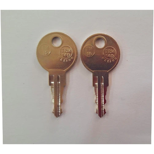 Generic 2 Weather Guard Code Cut to K750 - K799 Truck Tool Box Keys WeatherGuard Toolbox (K764), B04, Brass