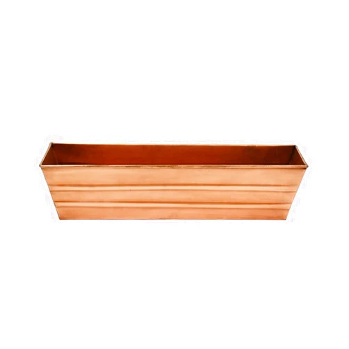 Achla Designs C-08C Copper, Small Galvanized Steel Window Flower Box