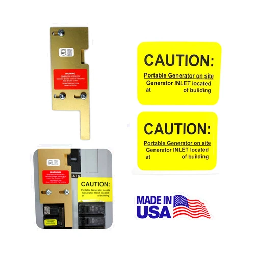 Gen Interlock GE-200VL GE General Electric Generator Interlock Kit for Vertical Main 150 or 200 amp Breaker