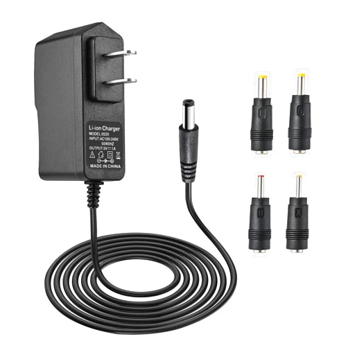 YDRANT Replacement for Record Player Power Cord, DC 5V Power Cord Compatible with VSC-550BT Vintage 3-Speed