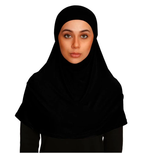 TheHijabStore.com Women's 2 Piece Amira Jersey Hijab - Soft Modal Stretch Head Scarf with Tube Under Scarf Cap