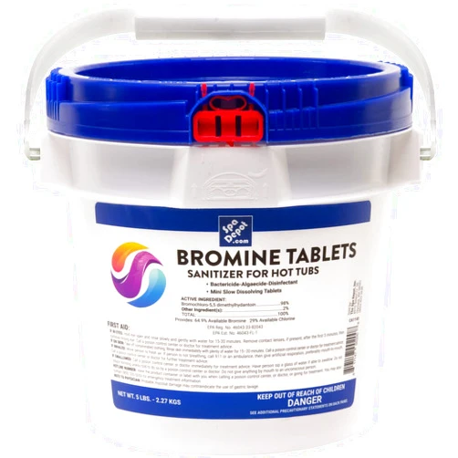 Spa Depot [5 lbs] Bromine Tablets for Hot Tubs & Spas Brominating Tabs