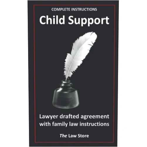 The Law Child Support: Lawyer Drafted Agreement With Family Law Instructions