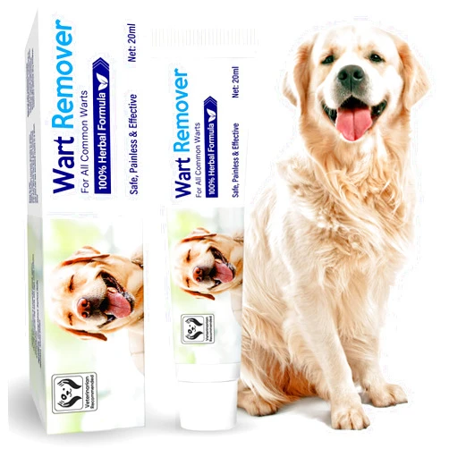 IFuntecky Dog Wart Remover Cream, Dog Wart Removal Treatment for Dogs Rapidly Eliminates Skin Tag & Warts, Pain-Free & Effective, 20g/Pack of 1