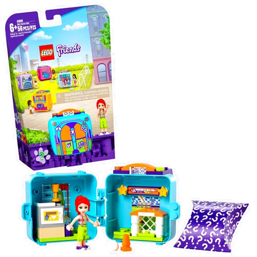 LEGO Friends Mia’s Soccer Cube 41669 Building Kit; Imagination Toy Comes with a Mini-Doll and Animal Toy to Give Creative Kids Hours of Imaginative on-The-Go Vacation Play; New 2021 (56 Pieces)