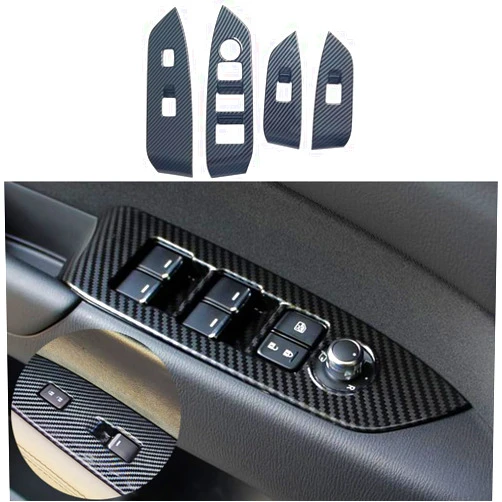 AOKIO Interior Door Window Switch Panel Cover Door Lock Control Button Trim for Mazda CX5 CX-5 Accessories 2017 2018 2019 2020 2021 2022 2023 2024 2025 North American Version