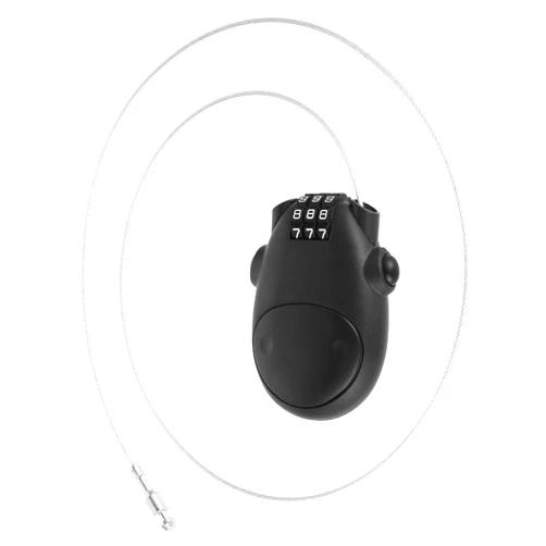 Salbsever Retractable Adjustable Cable Lock Combination Cable Lock with 28