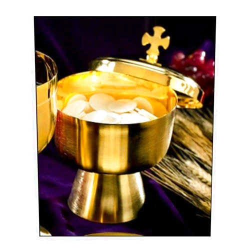 Faithful Gifts Ciborium with Cross Top