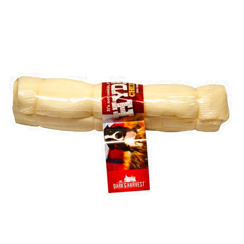 Bark & Harvest Pet Provisions From The Farm Bark & Harvest HydeOut Cheek Rolls - Long Lasting Safe Digestible Rawhide Alternative Dog Chew No Hide Treat, Natural Flavor, Large