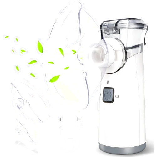 VCBB Portable Nebulizer for Adults and Kids Handheld Nebulizer with Automatic-Cleaning Ultrafine Mesh Making, Effective for Home use