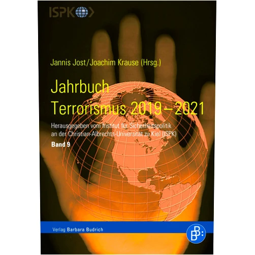 German Edition by Jannis Jost (Editor), Joachim Krause (Editor), Matthias Quent (Contributor), Stefan Goertz (Contributor), Felix Heiduk (Contributor), Aaron Kunze (Contributor), Marie-Theres Beumler (Contributor), Britt Ziolkowski (Contributor), Linda Schlegel (Contributor), Dirk Freudenberg (Contributor), Martin Eickhoff (Contributor), Harald Bergsdorf (Contributor), Christian Herrmann (Contributor), Kira Frankenthal (Contributor), Olha Husieva (Contributor), Moritz Jänicke (Contributor), Norman Siewert (Contributor), Armin Pfahl-Traughber (Contributor), Maik Fielitz (Contributor), Karolin Schwarz (Contributor) & 16 more Format: Kindle Edition Jahrbuch Terrorismus 2019–2021 (German Edition)