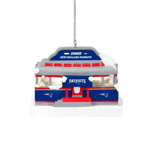 FOCO NFL Unisex-Adult Light Up Diner Holiday Christmas Tree