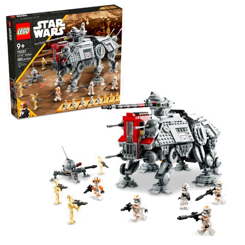 LEGO Star Wars at-TE Walker 75337 Building Toy Set for Kids, Boys, and Girls Ages 9+ (1,082 Pieces)