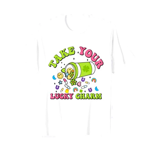 Lucky Charm St. Patrick's Day You're My Lucky Charm Feeling Lucky Vibes St.Patrick' Day T-Shirt