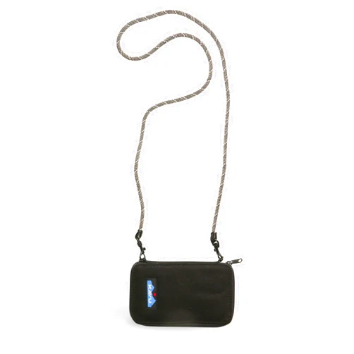 KAVU Go Time Bi-Fold Crossbody Wallet with Rope Strap