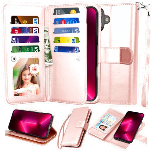 Njjex Wallet Case for iPhone 16 Plus 6.7