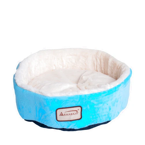 Armarkat Pet Bed, 14-Inch Diameter C12HTL/MB, Ivory