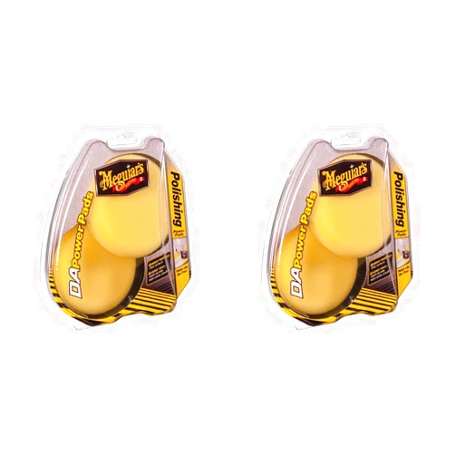 Meguiar's G3508 DA Polishing Power Pads, Car Polish Pad Gives You Even Application and Deep Gloss, 4