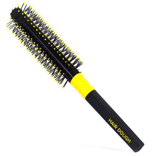 Hair Dough Quiff Roller Round Brush, Small is perfect to Style and Add Volume to any Short Hair, Roller Brush works great with Wax, Clay, Beard Balm, Pomade.