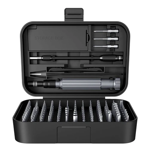 SOONAN Precision Screwdriver Set, SOONAN 150 in 1 Electronics Tool Kit with 120 Bits Magnetic Screwdriver Set & 30-bit Tool Set Handy Repair Tool for Computer Phone Watch Camera Laptop, Black