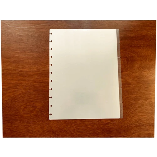 SaleCity Bancari Expansion Planner | Discbound Binders | Premium Collection | (White Tab Dividers, Letter Size)