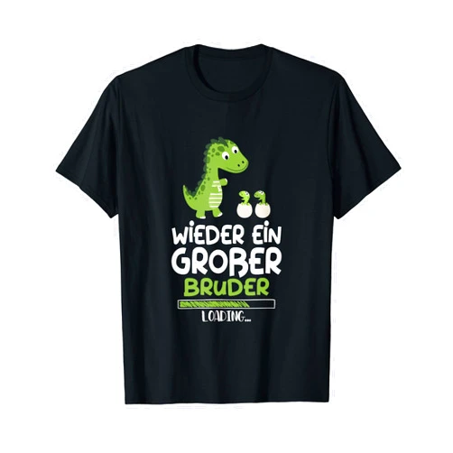 Ich Werde Großer Bruder Geschenk Kollektion Again a big brother 2024 announcement pregnancy T-Shirt