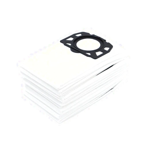 SHUATI Wet & Dry Vacuums Cleaner 10Pack Non-woven Fabric Durable White Fleece Filter Bags Disposable Bags for Karcher MV4/5/6/WD4/5/6 Garbage Collection