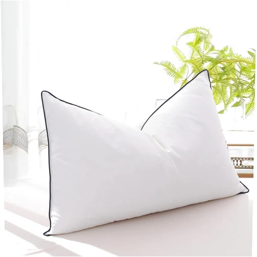 Mosluna Goose Feather Down Pillows King Size for Sleeping, 1 Pack White Hotel Fluffy Bed Pillow with Airyfil™ Fillings, Medium Firm for Side Sleepers, 20×36 in.