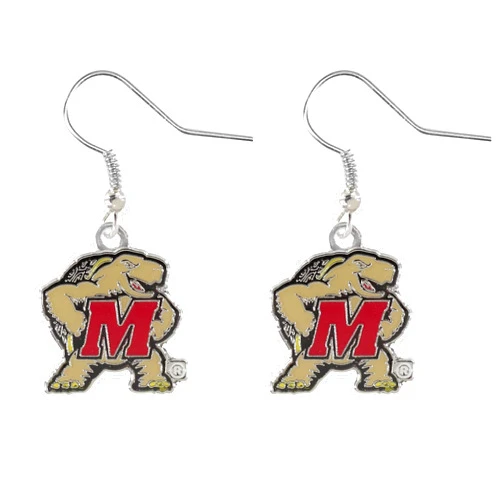 aminco NCAA Unisex Adult NCAA Logo Dangler Earrings