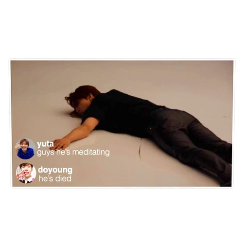 LAD Studio Nct He's Died Sticker Vinyl Bumper Sticker Decal Waterproof 5