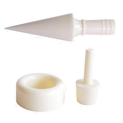 ASkinds Crispy Waffle Cone Mold Kit Plastic Cream Horn Mold Cone Roller Egg Roll DIY Mold Kitchen Cooking Baking Decorating Accessory 3Pcs