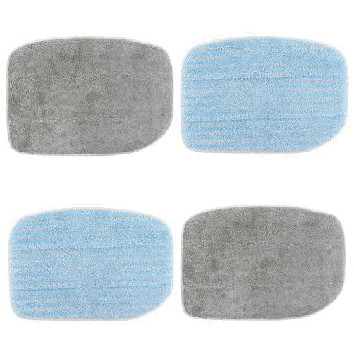 GreeSuit Microfiber Steam Mop Pads - Compatible for McCulloch MC1375, MC1385 Steam Cleaners, Replaces Mop Pad Model: A1375-100/101 (4 Pack)