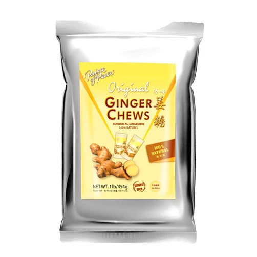 Prince of Peace Original Ginger Chews, 1 lb. – Candied Ginger – Candy Pack – Ginger Chews Candy – Natural Candy