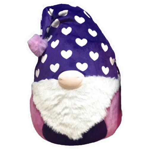 Squishmallows Squishmallow Official Kellytoy Valentines Squad Squishy Soft Plush Toy Animal (8 Inch, Nefen Gnome)
