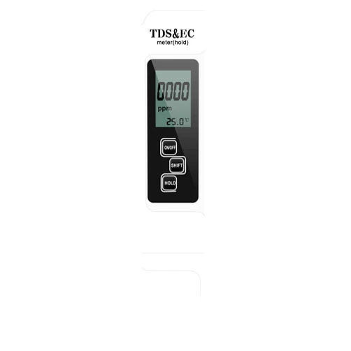 iPower TDS Meter, EC Meter & Temperature Meter 3 in 1 EC TDS and Temperature Test Pen with ± 2% Accuracy Ideal Water Test Meter