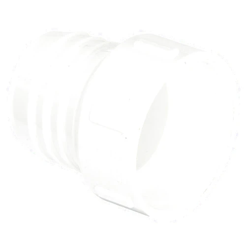 Spears Manufacturing Spears 474 Series PVC Pipe Fitting, Adapter, Schedule 40, White, 2