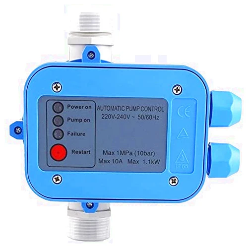 Bulipu 100v-240v Automatic Water Pump Pressure Controller Auto Control Unit Electronic Switch Use for House