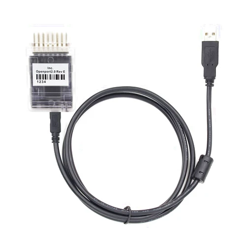 Washinglee K-CAN Diagnostic Cable for ECU, Compatible for Mitsubishi Subaru Toyota Jaguar Land Rover, OBD2 Diagnostic Cable Support OpenPort 2.0/ECU Flash/SDD V158/Techstream