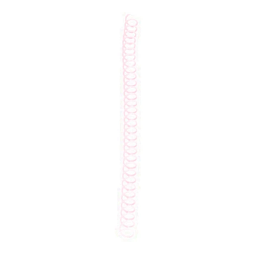 Marhynchus 20Pcs Spiral Binding Coils 30 Sheet Capacity ABS Plastic Spiral Binding Spines for Stationery Work()